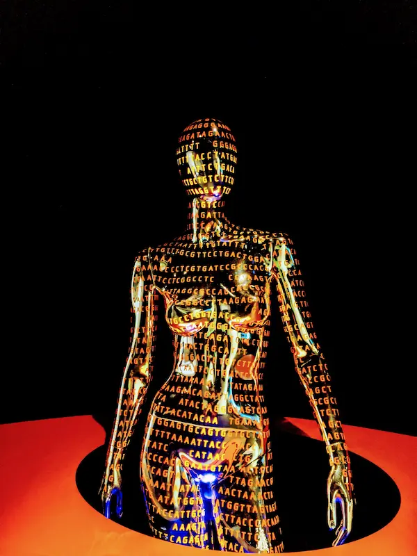 DNA Mannequin Art