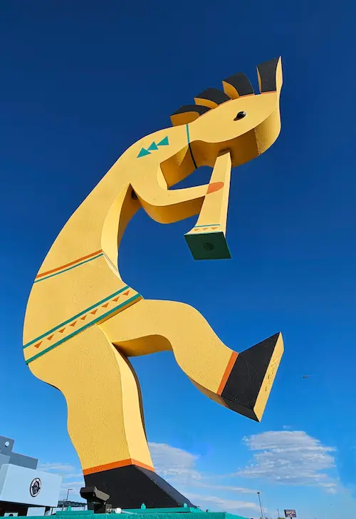 Kokopelli Statue